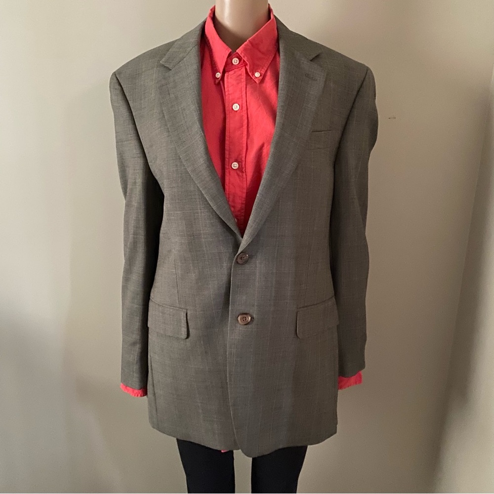 Lauren Ralph Lauren Wool Gray Blazer, men’s 39R